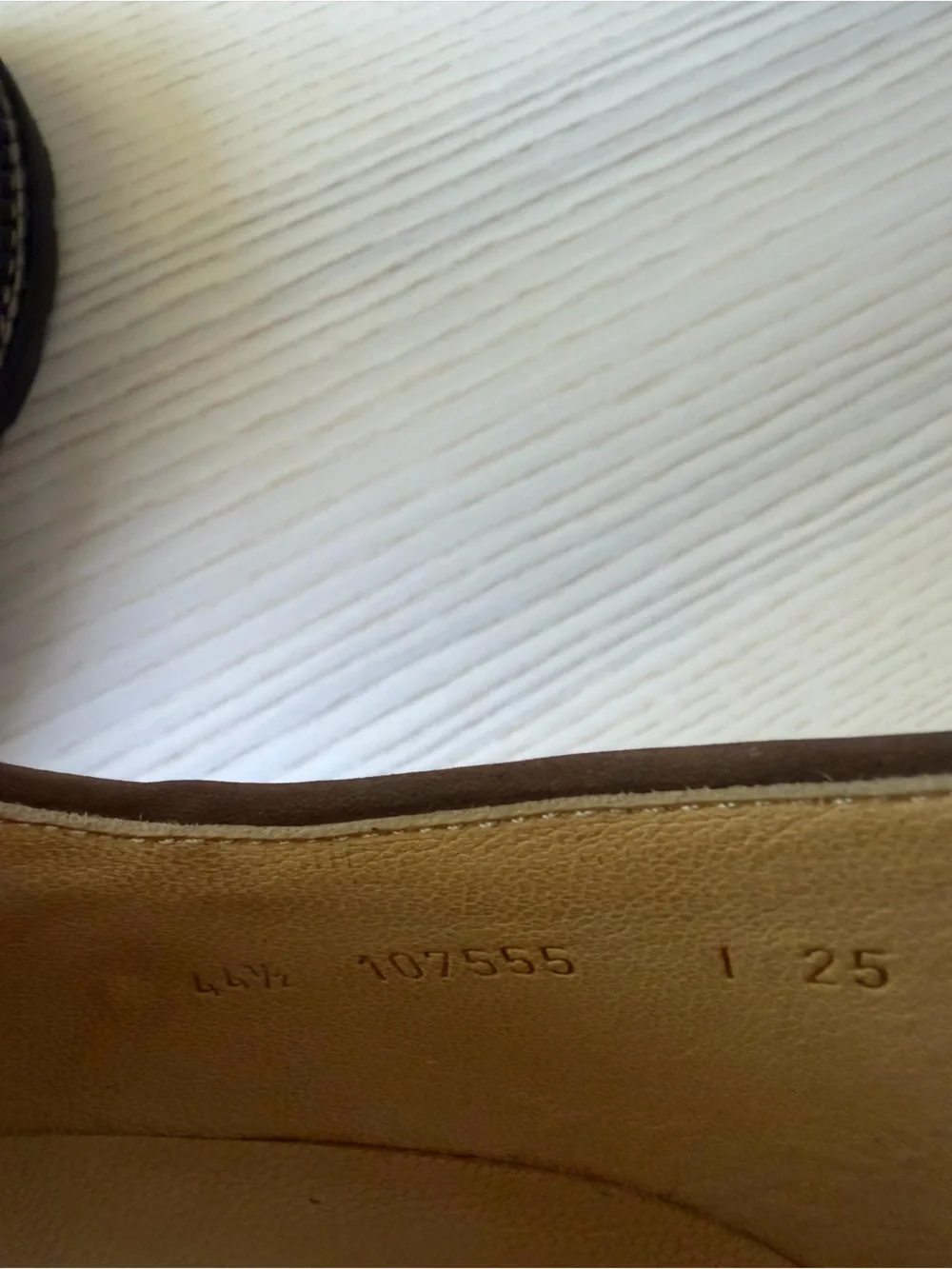 NWOB Paraboot Michael ll Derby Shoes Nubuck Gringo Brown EU 44.5 US 10.5